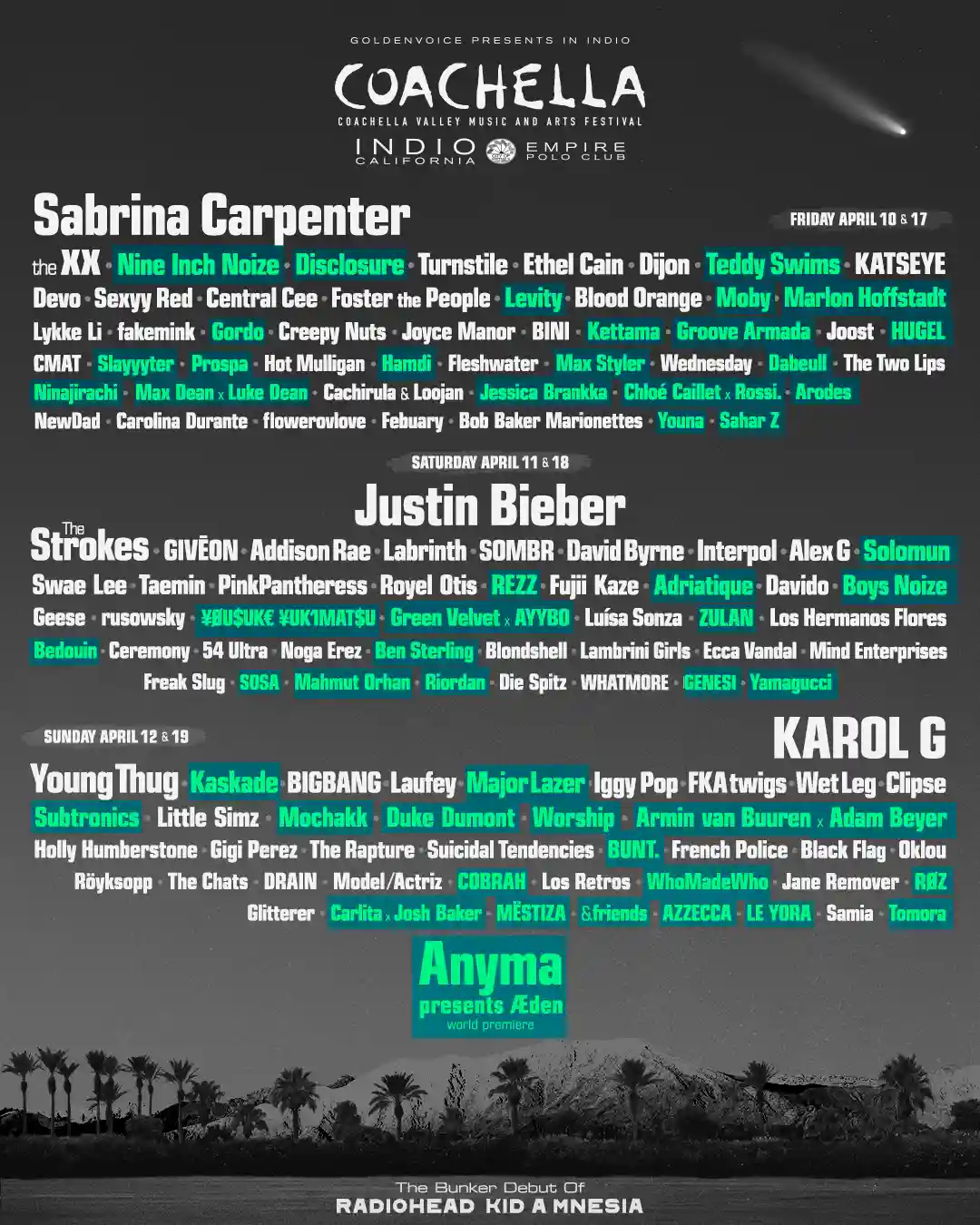 Coachella Valley Music and Arts Festival 2026