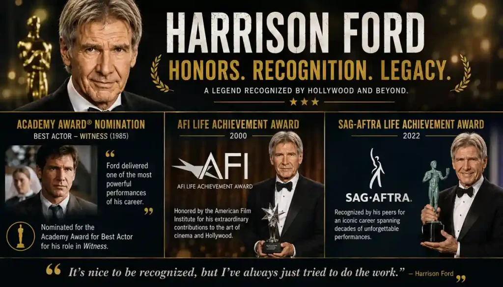 Harrison Ford Academy Award Nomination