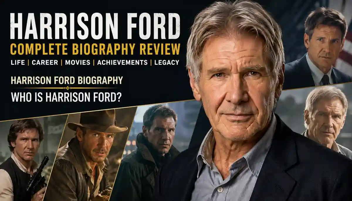 Harrison Ford Complete Biography Review