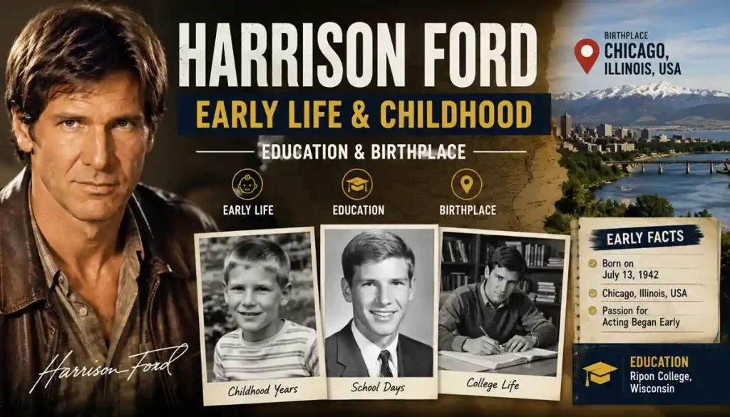 Harrison Ford Early Life