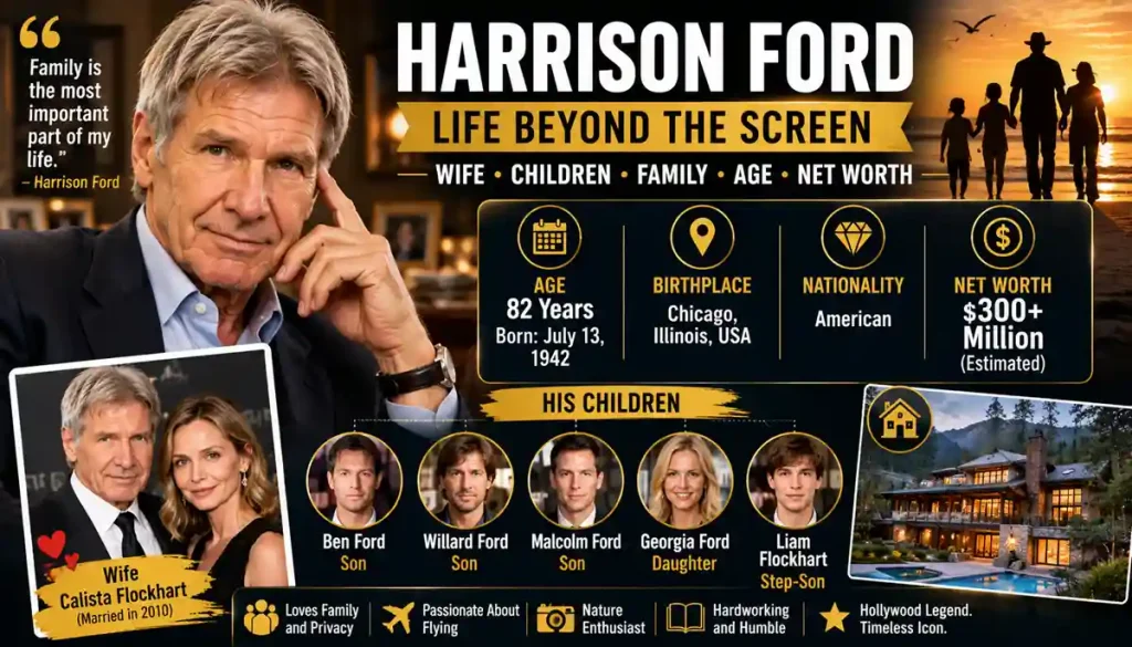 Harrison Ford Wife